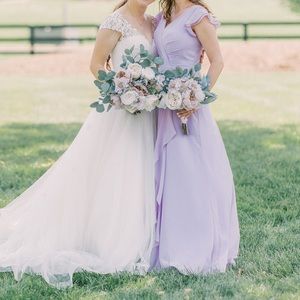 JJs House Lilac Bridesmaid/Prom/Wedding/Homecoming